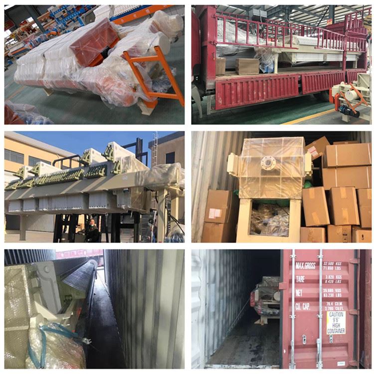 Filter press delivery
